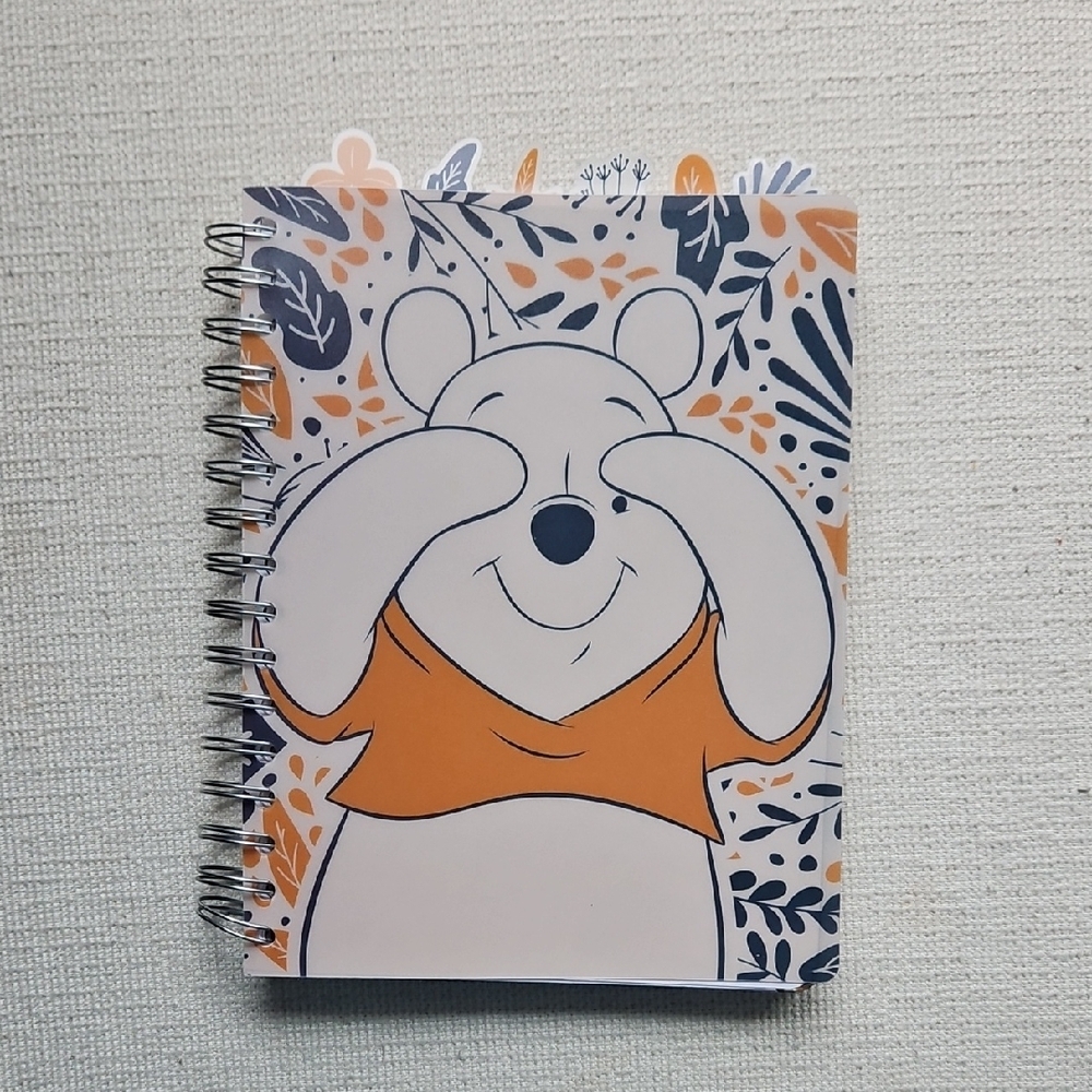 Disney Winnie the Pooh Spiral Tabbed Journal